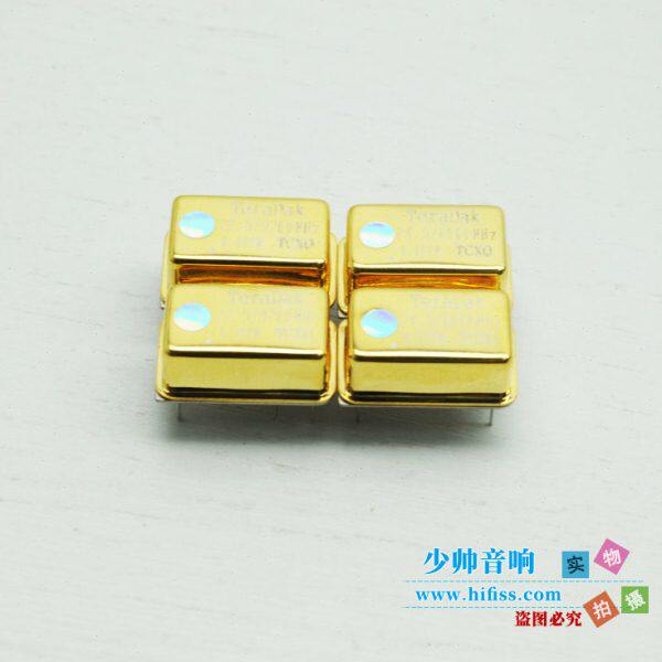 温补晶振TCXO镀金 0.1ppm 11.2896 12M 16.9344M 24.576M 22.5792