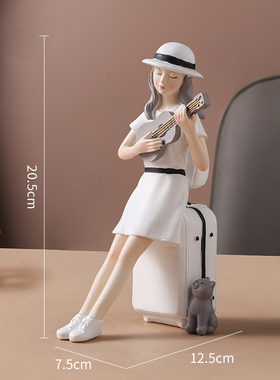 家居装饰品客厅书桌书架桌面w办公室可爱摆件软装乔迁新居搬家礼