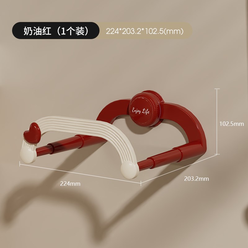 吸盘创意伸缩脸盆架壁q挂免打孔浴室置物架厕所洗澡脚盆收纳沥水