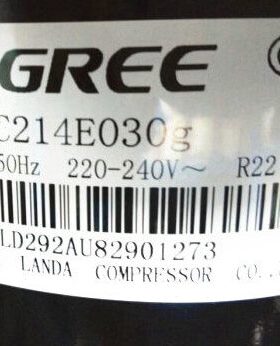 QX-C214E030g QX-C214E030C QX21 QX-C238凌达1.5P空调压缩机