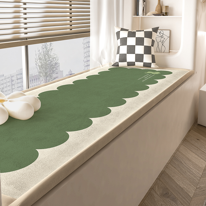 飘窗垫窗台c垫2024新款加厚海绵阳台垫子榻榻米坐垫四季通用免打