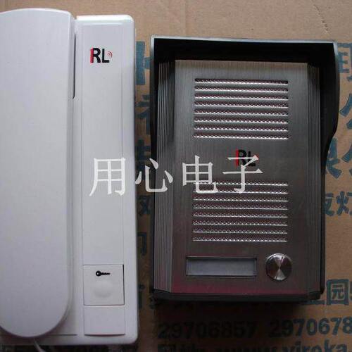 柔乐非可视对讲门铃 RL-3206B/一拖一/家用门铃/开锁电话RL-3208A
