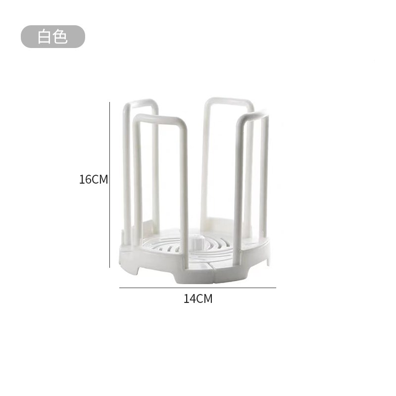 创意沥水碗架家用可o旋转伸缩饭碗收纳置物架免打孔沥水架子