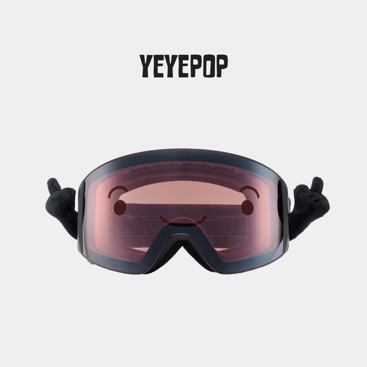 YEYEPOP贱贱滑雪镜护目镜滑雪眼镜磁吸防雾可拆卸男女2025新款