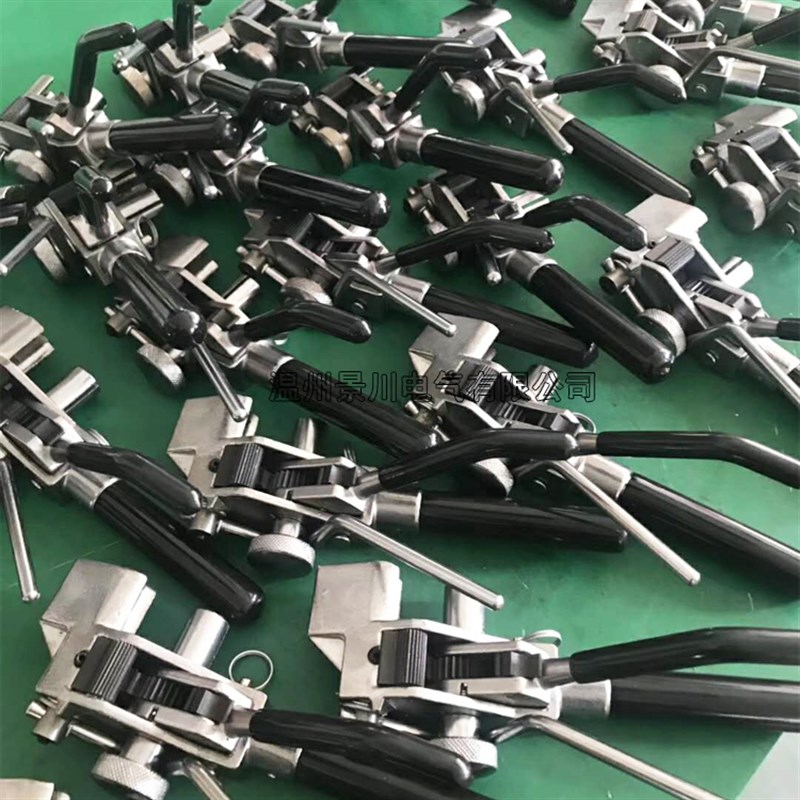 新型不锈a钢扎带钳 蓝色绑扎带工具 金属打包带紧带机可调节钢带