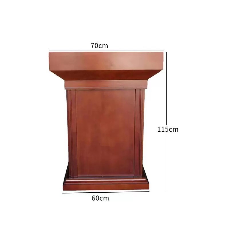 演讲台发言台实i木发言席教室讲桌简约现代迎宾台接待台会议咨客