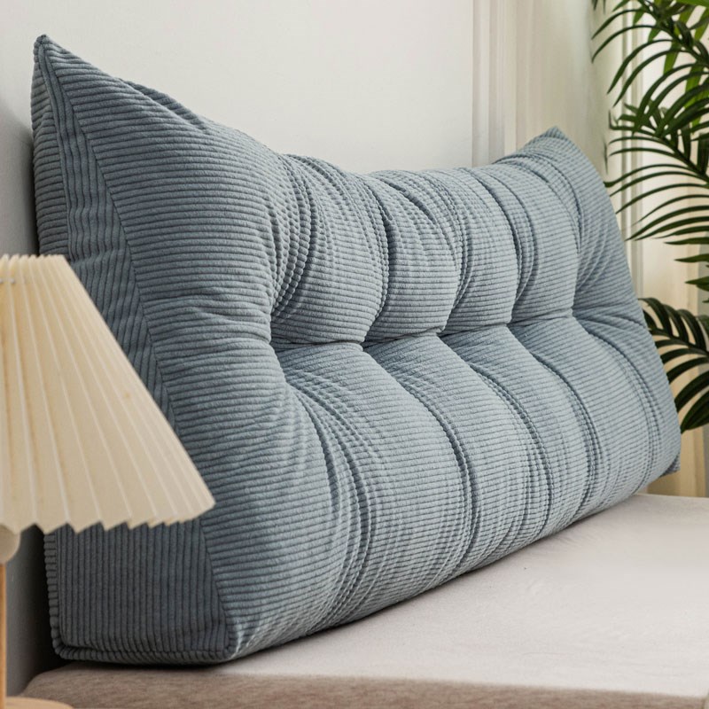床头靠垫床上三角靠枕大靠背护腰垫背榻榻米客厅飘U窗软包学生宿