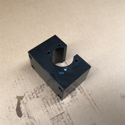 压轧滚珠丝杠螺帽支架 方块型 LFF01FF02LFF06丝杆固定座丝杆座