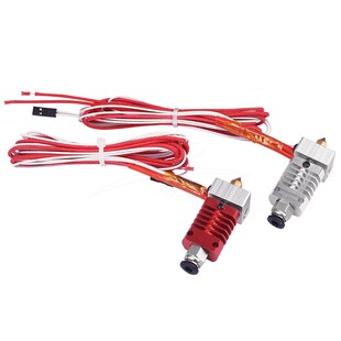 3D打印机配件CR8挤出头 E3D远程挤出1.75mm耗材黄铜喷头0.4mm12V