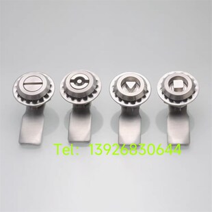 生久MS705配电箱锁一字三角锁芯转舌锁不锈钢转舌锁配电柜MS802