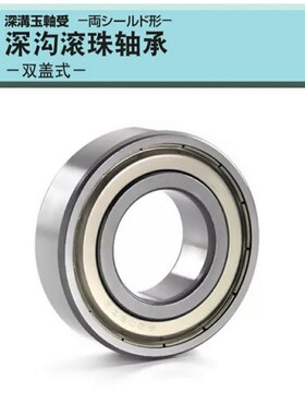 深沟滚珠轴承 双盖式 B6000ZZ B6001ZZ B6002ZZ B6003ZZ B6004ZZ