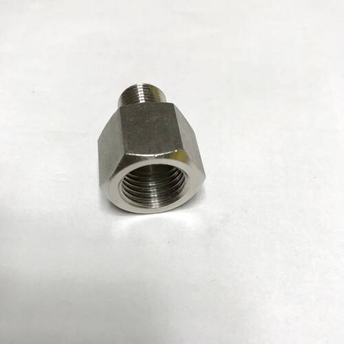 M14x1.5-m12x1 不锈钢内外丝转换接头 内螺纹m14x1.5 外螺纹m12x1