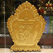 挂门口供奉挂件装 可摆件八吉祥十相自在纯铜藏 饰吉祥摆挂饰挂件式