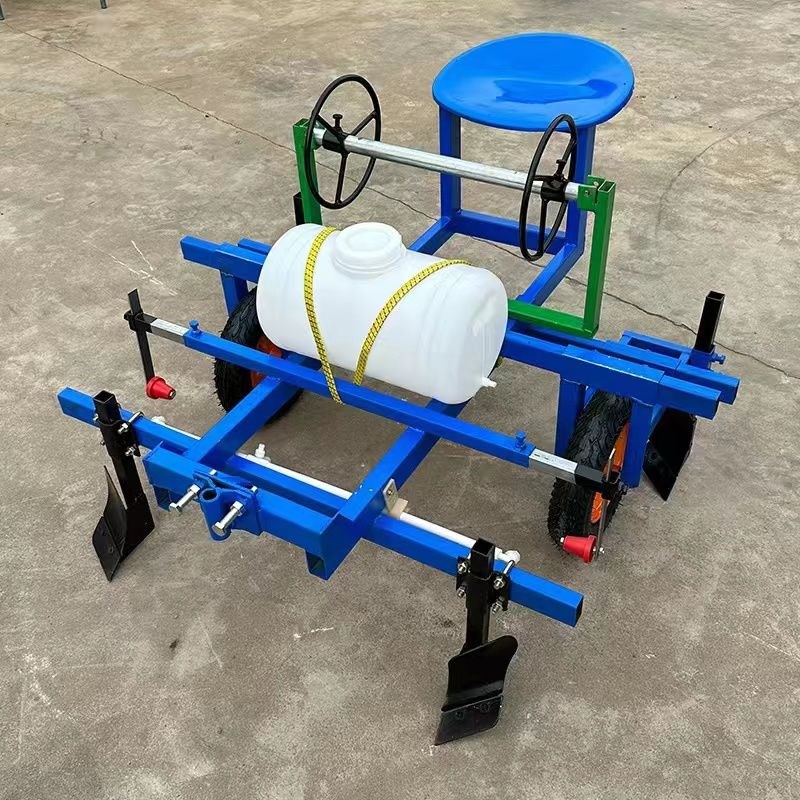 新款加厚手扶款地膜覆 覆盖机喷药铺滴管地膜机N压膜全自动覆 覆