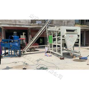 花生去尾巴精选机 花生秸秆叶子尘土筛选机 瘪花生去把风选机