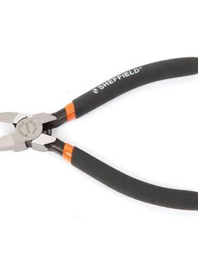 钢盾工具 麻柄塑料水口钳5寸6寸S035005 S035006