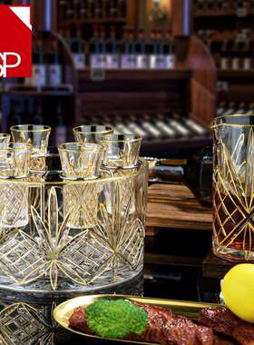 XXSP 北欧轻奢创意酒杯分酒器套装家用客厅酒吧伏特加酒杯现货