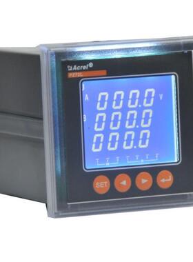 供应Acrel PZ80L-E3/C 三相三相输入AC100V多功能电能表76*76mm