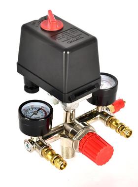 空压机气泵配件巴马支架总成自动气压压力开关可调节90-120PSI压