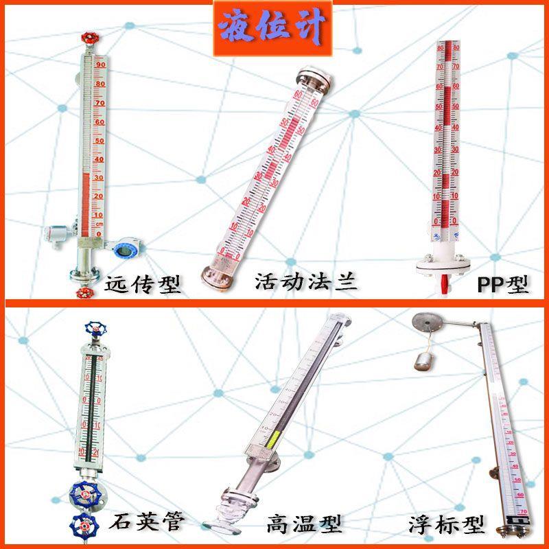 丰仪磁性水位计 PP磁翻板液位仪 高温干簧管4-20mA远传输出油位计