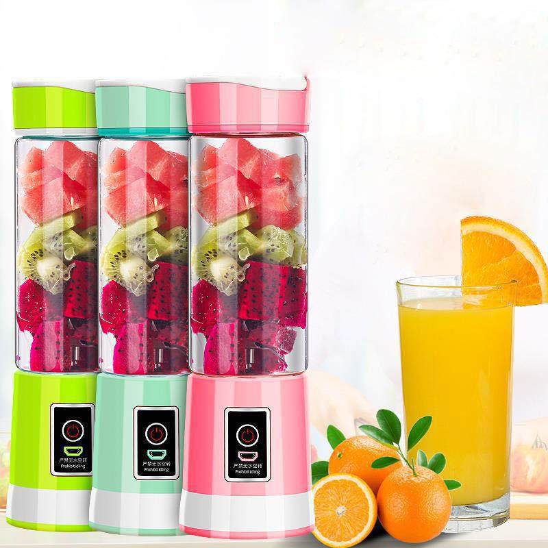 便携式简约迷你家用型榨汁机 多功能USB水果电动果汁杯辅食机