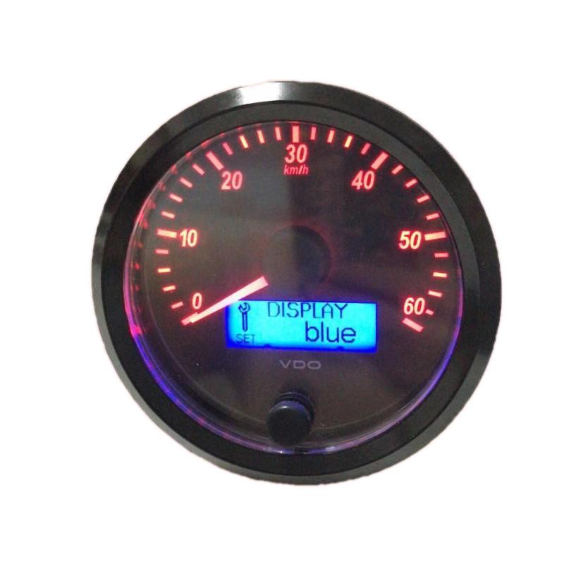 CAN总线仪表VDO车速表60Km/h 安装直径80-85mm支持J1939