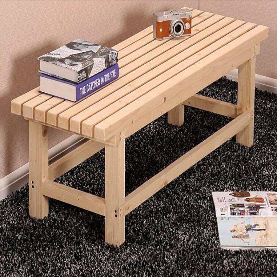 实木换鞋凳子家用门口简易床尾凳长条试鞋凳子桑拿小板凳可按需改