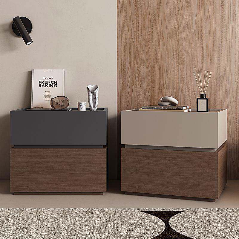 Yla床头柜简约现代自由组合积木收纳柜卧室家用轻奢高级感床头置