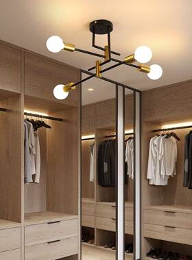 【折扣价】亚马逊创意个性枝型吸顶灯现代简约异形卧室客厅灯ceil