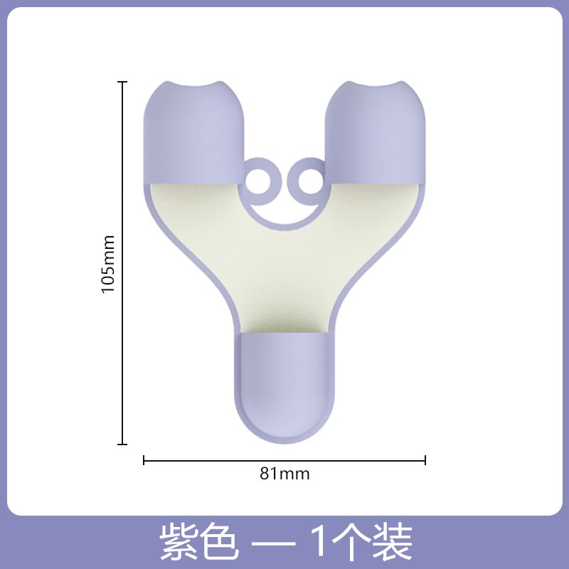 手指矽胶防烫夹厨房用加厚隔热手指保H护套微波炉烤箱取碗盘碟夹