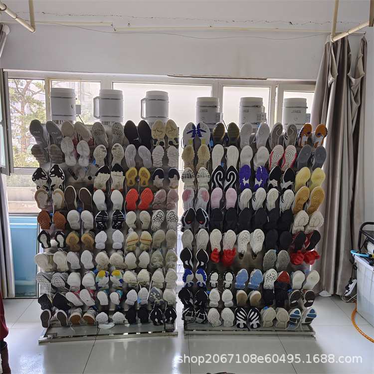 加热消毒半自动洗鞋机多功能冷风烘鞋机50双干洗店烘干机洗鞋机