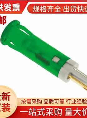 QS81XXHG110 APEM 绿色LED面板指示灯, 110V 交流, 8mm安装孔