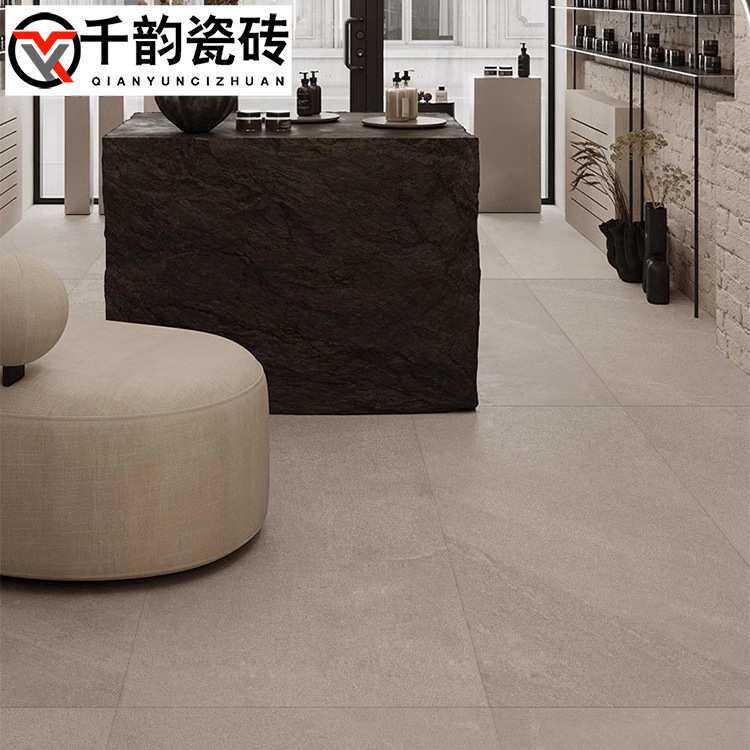 砂岩瓷砖室内客餐厅防滑地砖60x120连锁餐饮民宿卫生间墙砖仿古砖