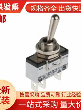 636H/2 APEM 钮子开关, 单刀单掷, 开-开操作,面板安装, 插片端子