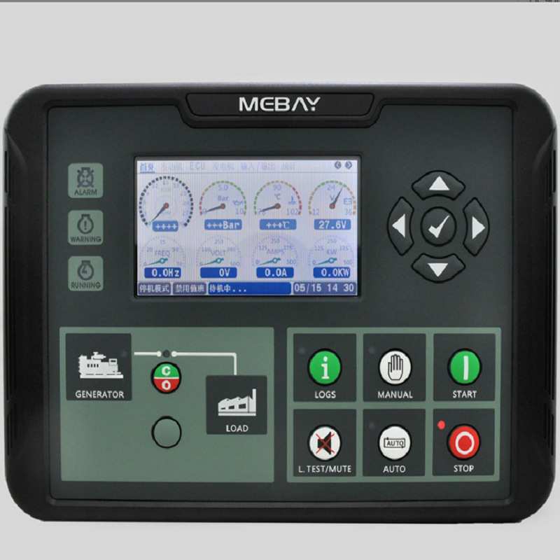 DC90D MK2 发电机控制器电喷发电机自启动保护模块 CAN 控制