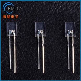 直插 2X3X4mm方形长脚 1200MCD 1000 LED发光二极管 白发白光