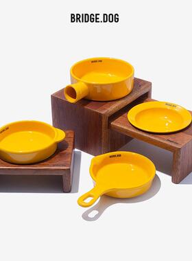BRIDGEDOG MINIPAN/PAN/DISH/MINIPOT韩国进口宠物饭盆HANRABONG