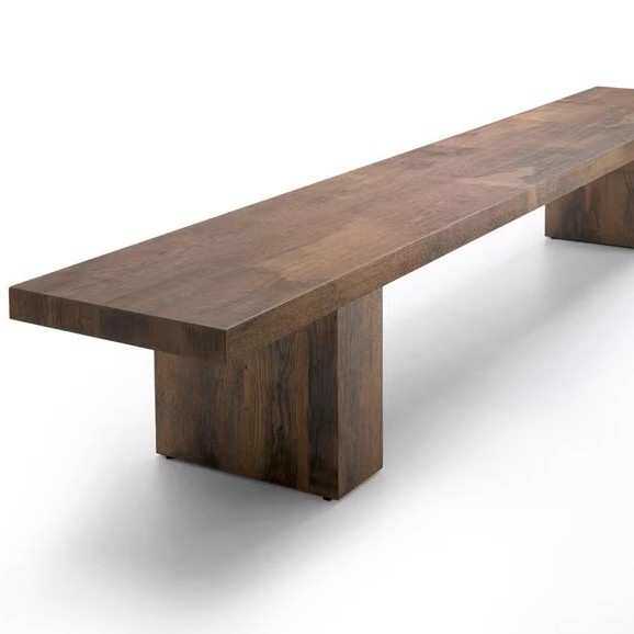 北欧实木长凳子设计师个性家具简约现代家用换鞋凳休息穿鞋凳餐凳