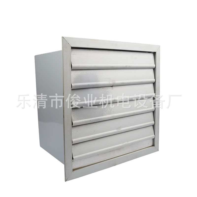 DFBZ-8低噪声方形壁式轴流风机百叶窗壁式风机防爆排风通风机排风
