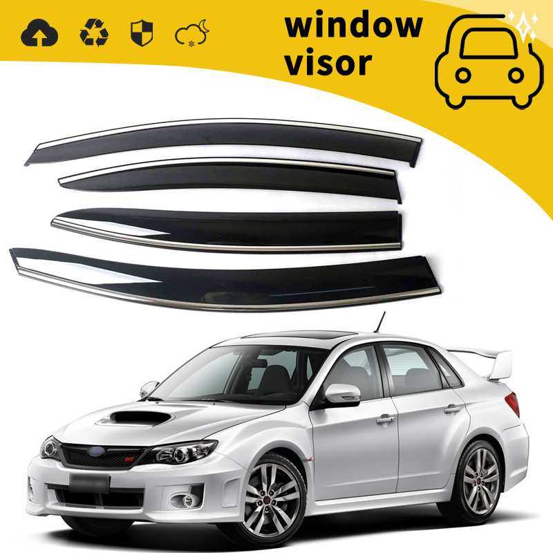 适用于09-17款斯巴鲁翼豹Subaru Impreza车门晴雨