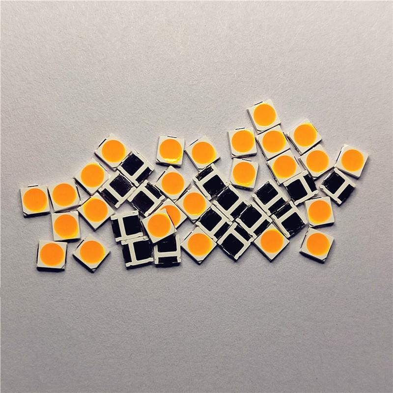 3030模顶红光绿光蓝光黄光灯珠正白光暖白灯金黄光球头凸头透镜