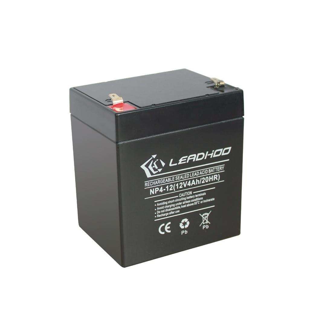 【长时耐用型】12V4AH铅酸蓄电池 免维护手电筒电瓶灯蓄电池