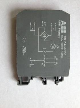 ABB继电器 RB121A-24VAC/DC 1SNA 630002 R0100现货供应