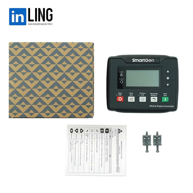 发电机组控制器HMC4000RM柴油机组液晶显示器四保护模块