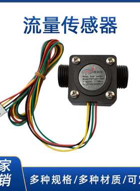 带温度检测流量传感器FSH1-DT1-800 高精度水流传感器供应