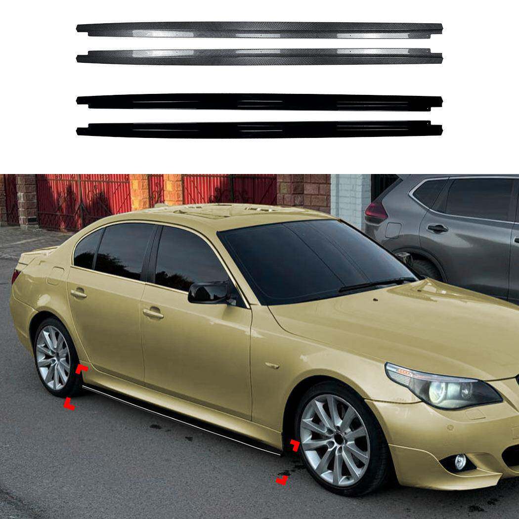 适用宝马5系E60 E61 M Sport M5 2005-10 MP侧裙扰流板小包围改装