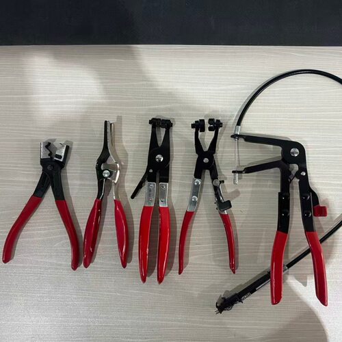 汽修工具/卡钳/汽车水管卡箍钳/直型喉式管束钳/汽车卡钳/卡扣钳