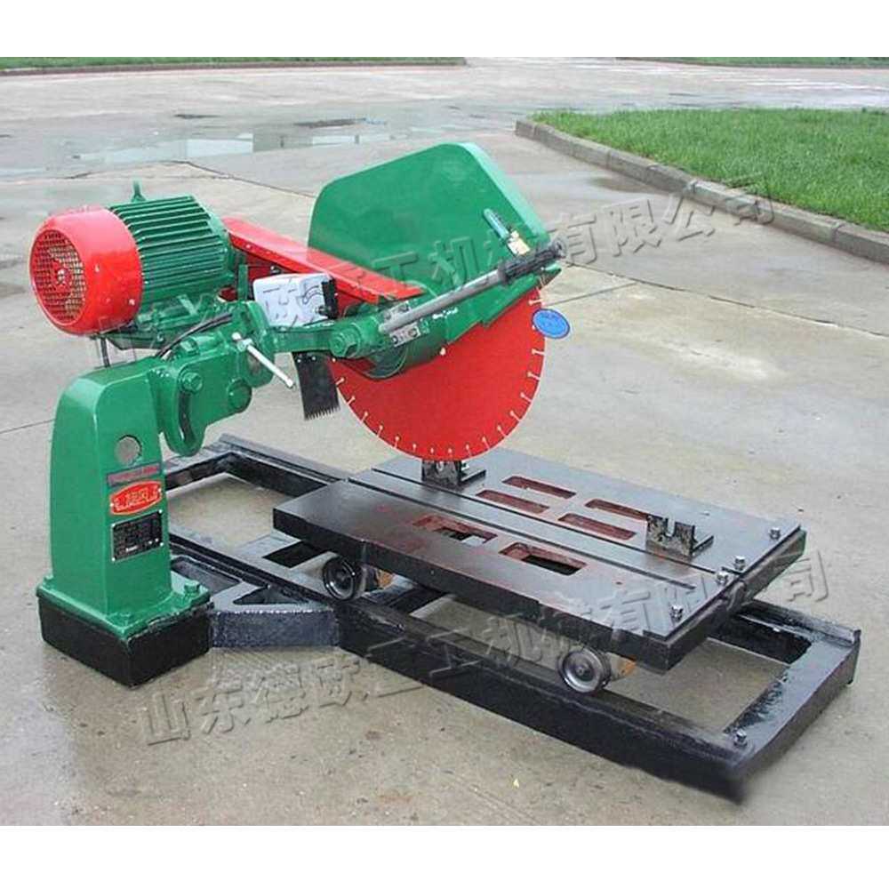 金刚石锯片石材切割机 手推式瓷片切边机 小型水磨石方砖倒角机