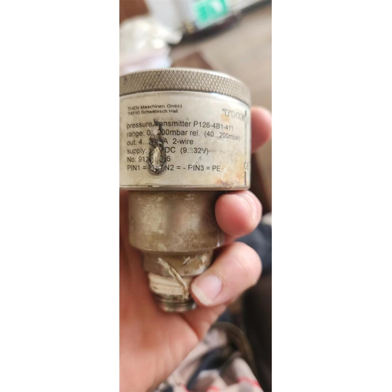THEN P126-4B1-411压力传感器0-200mbar