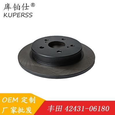 汽车刹车盘42431-06180/42431-33160适用于新款凯美瑞后盘烤漆